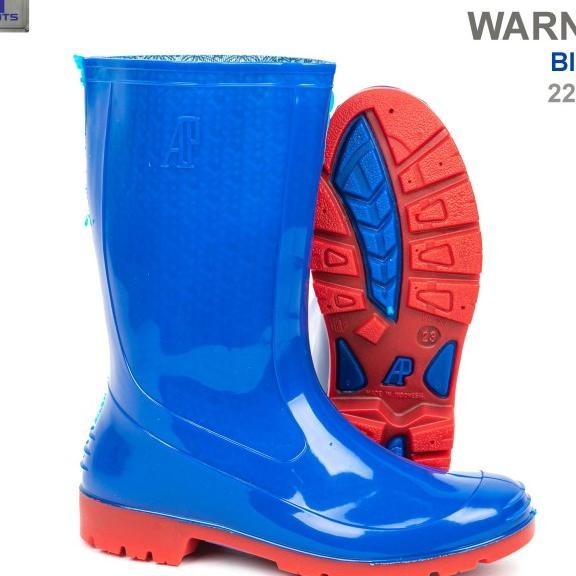 Sepatu Boot Anak Ap Boots 2001 U Merah - Sepatu Boot Karet