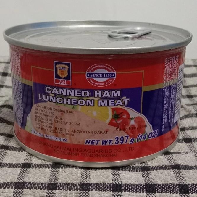 

Maling Pork Ham Luncheonmeat 397Gr | Legaza
