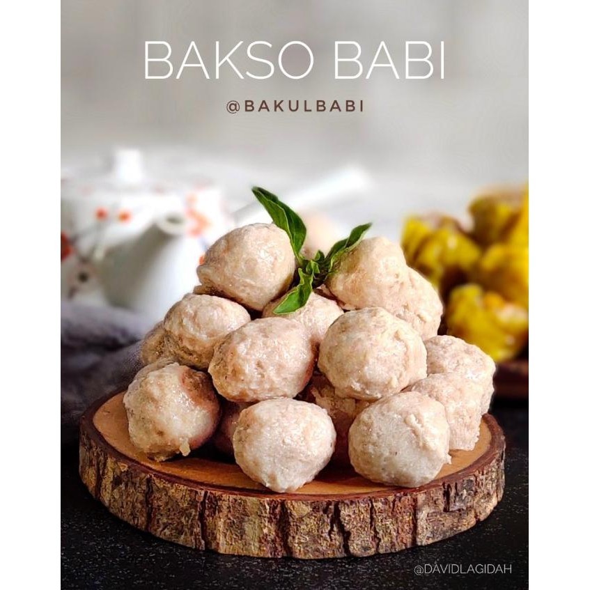 

Bakso Babi Frozen Isi 50Buah | Legaza