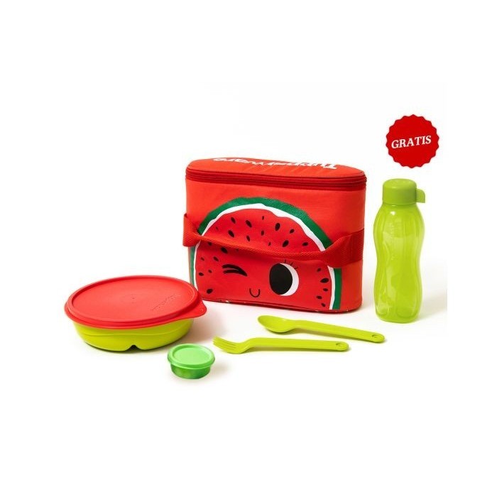 Tempat Makan Anak Tupperware - Kids Lunch Set Kotak Makan Anak + Botol