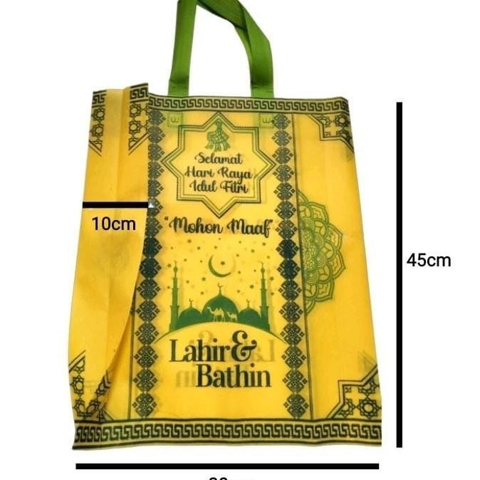 

Goodie Bag Idul Fitri 38Cm X 45 Cm X 10Cm - Handle Lebaran - Tas Promo 019