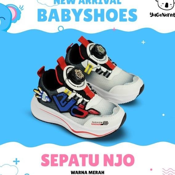 Sepatu Sneaker Anak Laki-Laki Tali Putar El Terbaru 2023