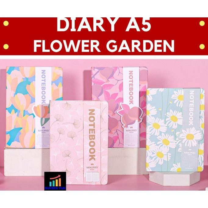 

Kualitas Terjamin Buku A5 Diary Notebook Flower Garden