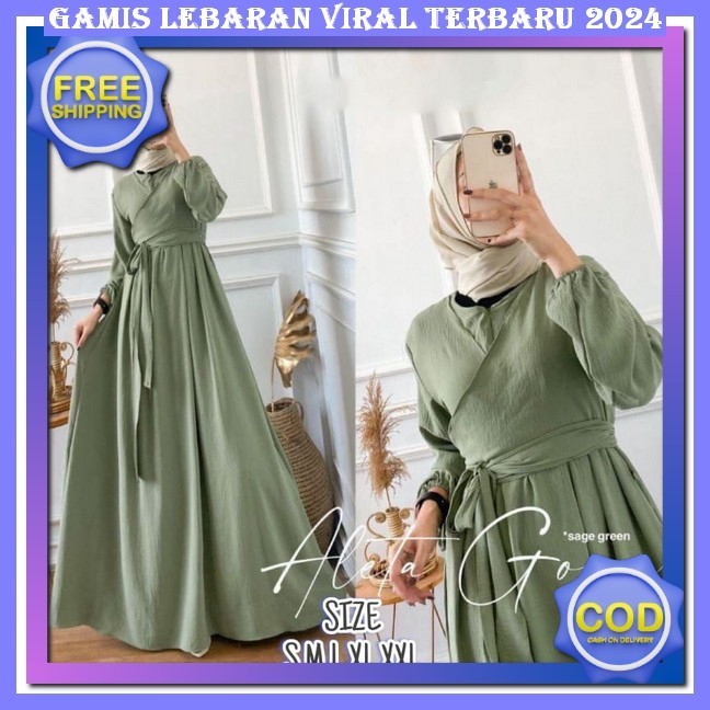 Dress Lebaran 2024 Remaja Estetik Abaya Hawa Putih Abya Polos Putih Cewek Gamus Dres Muslimah Gamis 