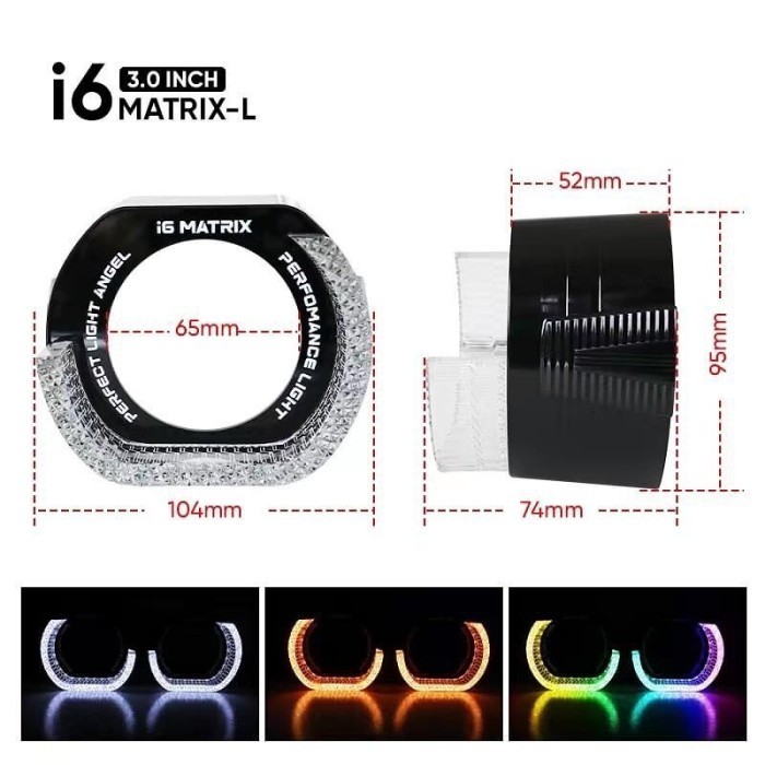 5D Shroud Rgb Matrix Glory Vahid Projector Case Bluetooth Apps Operate