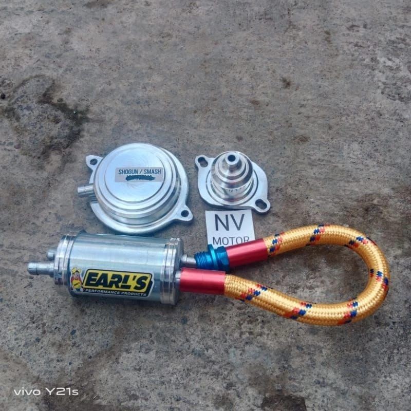 Tutup oli hawa indikator set noken klep selang tutup timing Shogun 125 smash warna