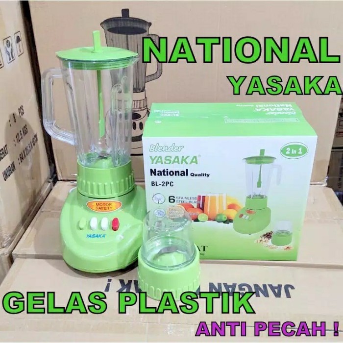 Blender / Blender Plastik National Quality Yasaka Anti Pecah