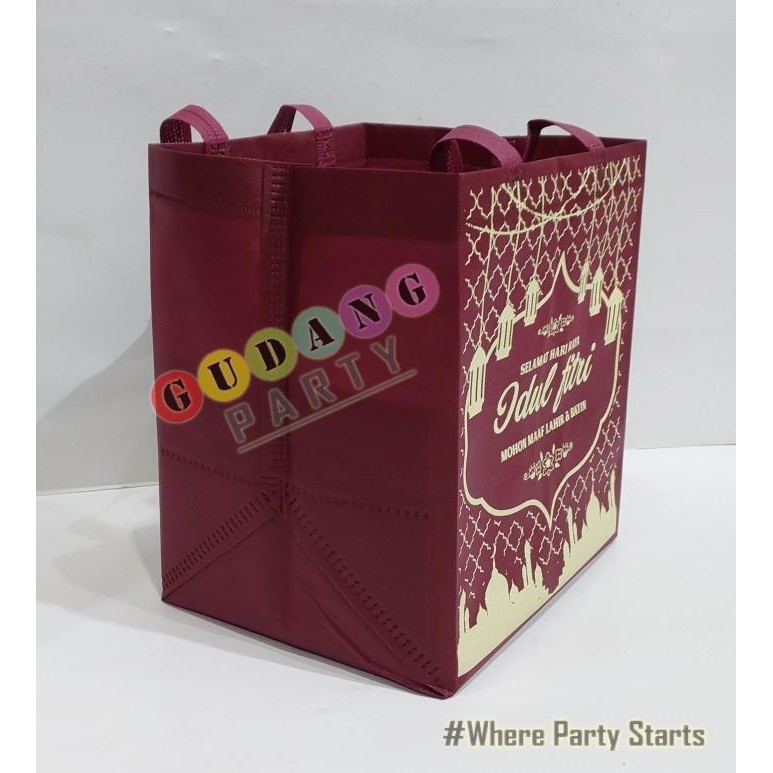 

Spunbond Box Nasi If/Kantong Lebaran/Tas Bingkisan Lebaran/Goody Bag 058