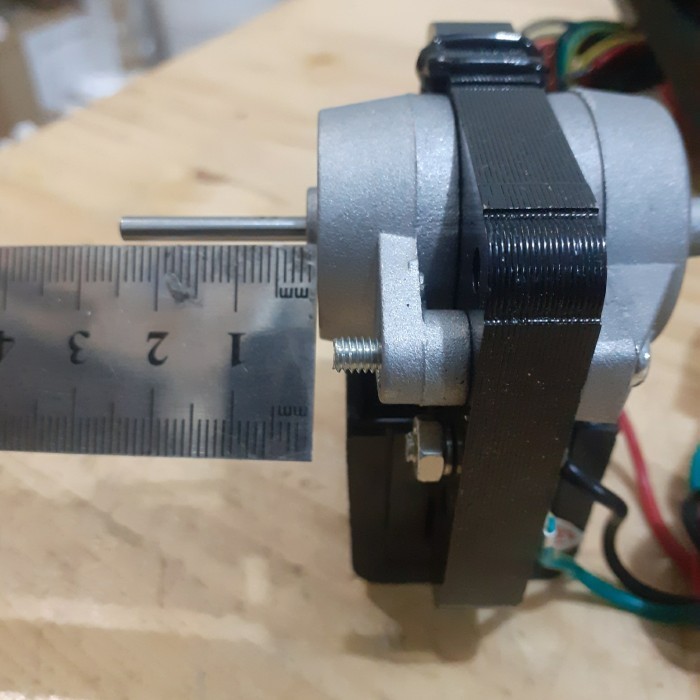 Motor Fan Kipas Kulkas Showcase Polytron Oiginal