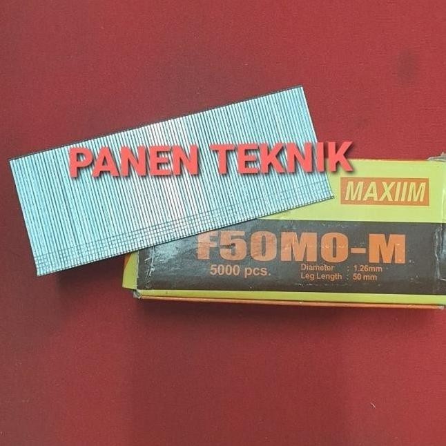 

[New Ori] Isi Air Nailer Paku Staples Tembak F50 5 Cm