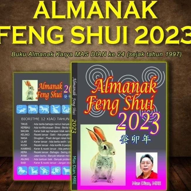 

[New Ori] Almanak Feng Shui 2023 Mas Dian Mre - Kalender Fengshui