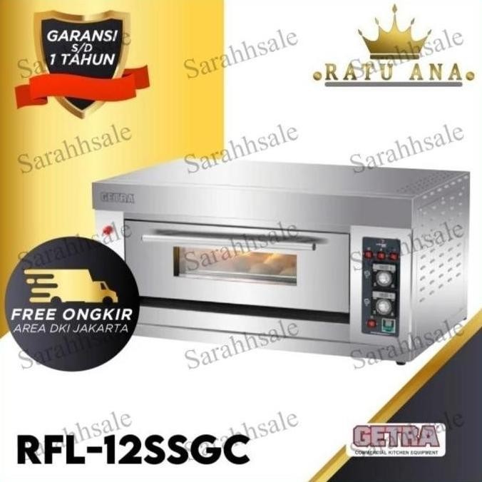 Spesial Gas Baking Oven Getra Rfl-12Ss / Rfl12 Oven Sundayblessing