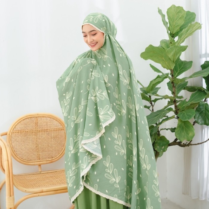 COD Mukena Kombinasi Mukena Zianisa Sawda Series All size