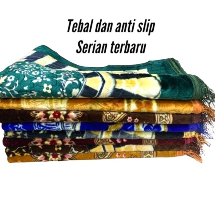 COD sejadah empuk tebal sajadah premium 5 cm