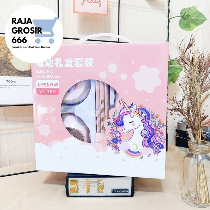 

Electric Gift Box Set 6 In 1 ( Ruatan Elektrik Penghapus Elektrik