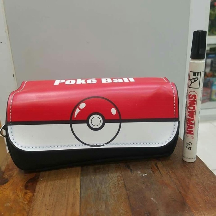 

Tempat Pensil Pensil Case Fancy Pokemon Pokeball Pakai Retsleting