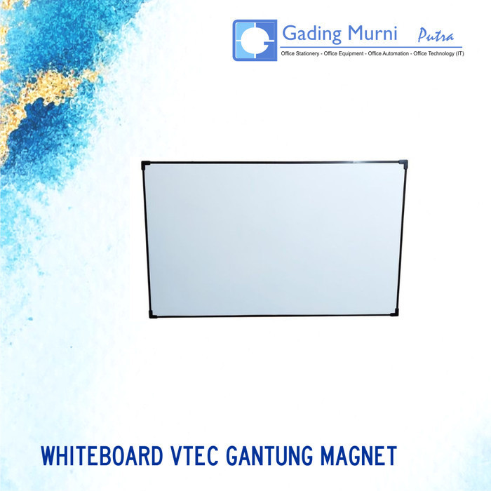 

Papan Tulis Whiteboard Vtec Magnet Gantung Tempel