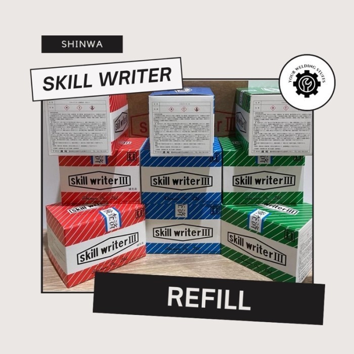 

Ready Shinwa Skill Writer Refill (Harga Tertera Adalah Hrga 1 Box