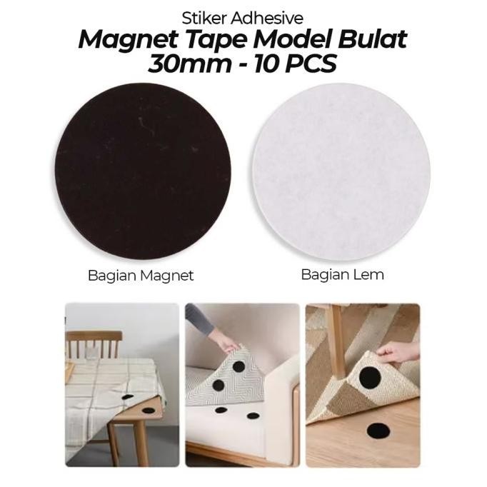 

$$$$] Magnet Strip Bar Lakban Sticker Magnetic Lem Strong Tape Self Adhesive