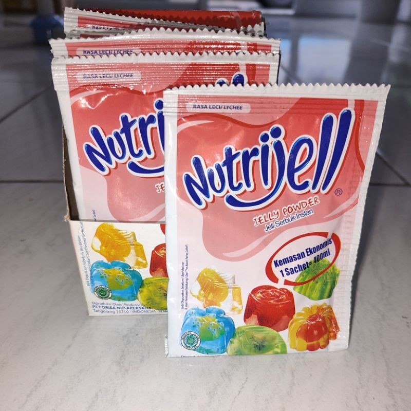 

NUTRIJELL JELLY POWDER RASA LYCHEE