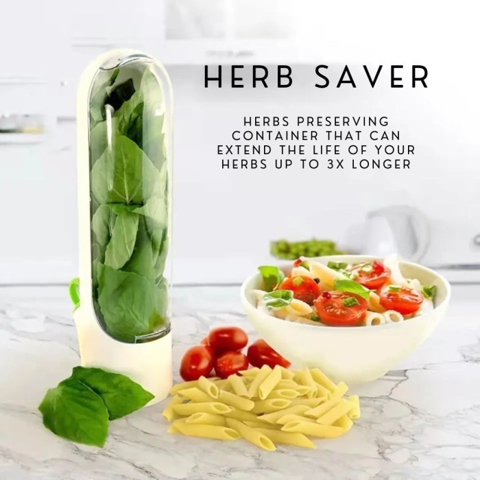 

Kurave Fresh Herb Saver Container Storage (Kotak Penyimpan Sayur)