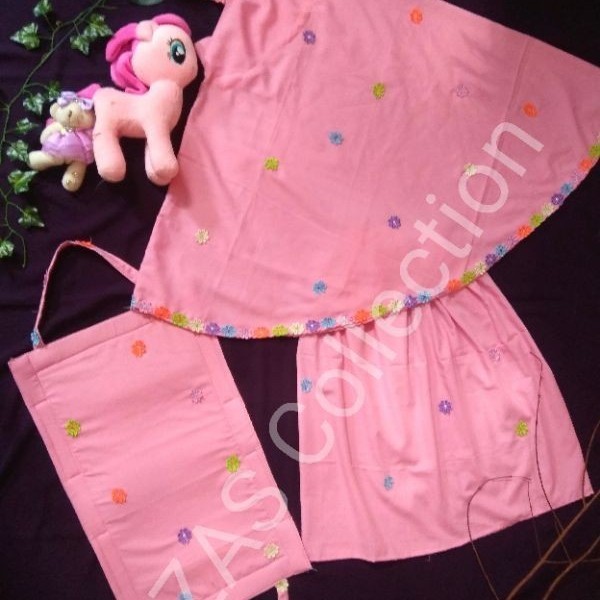 Mukena Balita Mukena Anak Bahan Rayon Adem Mukena Anak 1 2 3 4 Tahun