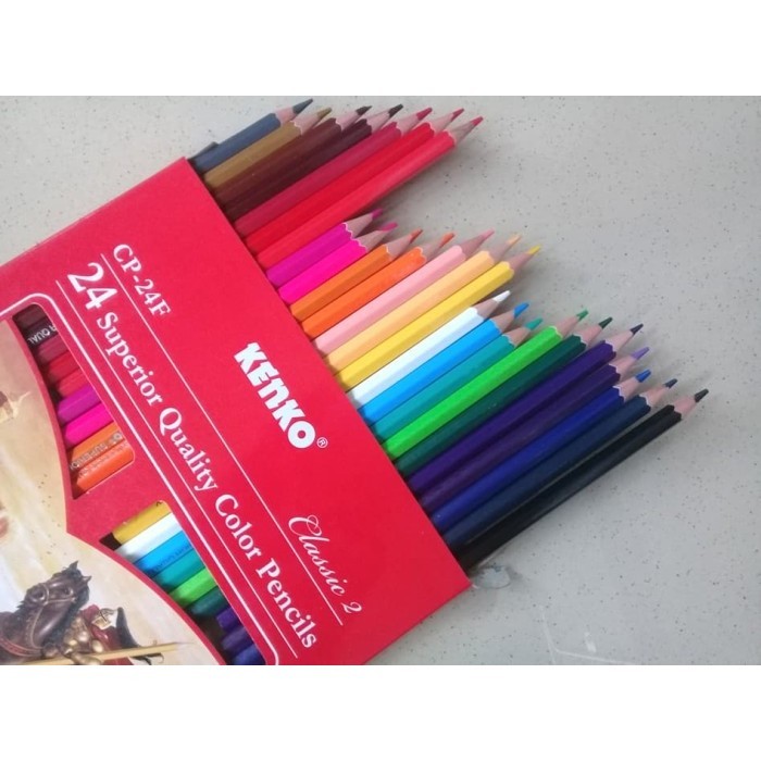 

Hari Ini Pensil Warna 24 Superior Quality Color Pencils Classic - Kenko Cp-24F Diskon