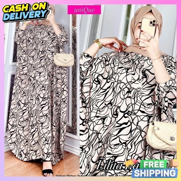Gamus Remaja Elegan Kaftan Dris Muslimah Wnta Kaftam Lebaran2024 Drees Cewek Kaftn Dewasa Drees Kond