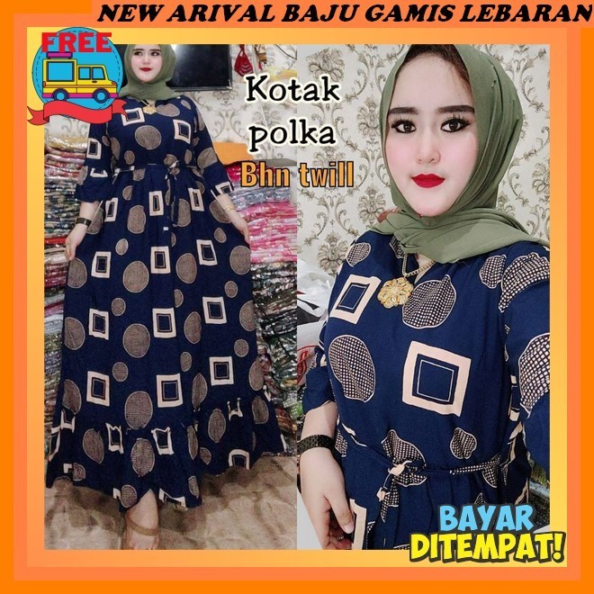 Games Wanita Muslim Terbaru Mewah Elegan Pkaian Kondangan Abaya Remja Bahan Jatuh Baju Wanita Jumbo 