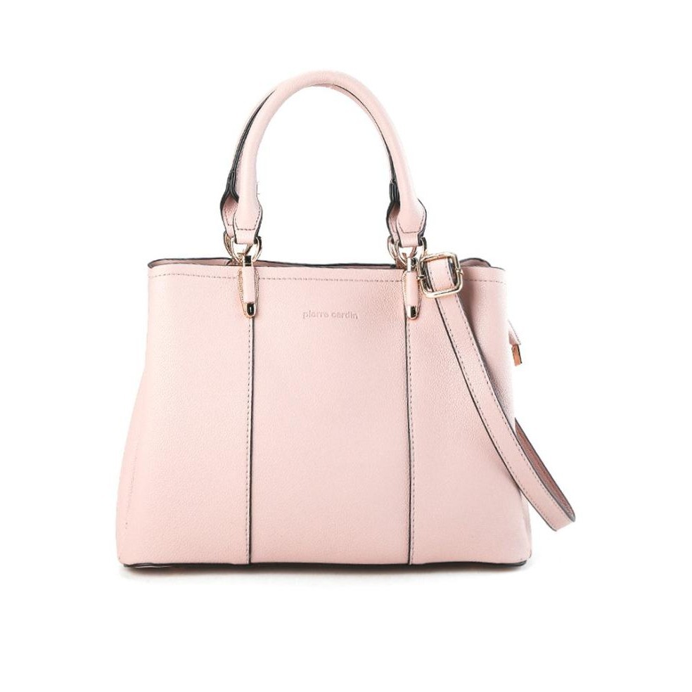 Pierre Cardin Tas Wanita Hand Bag Selempang Kerja Ori 9121518201Pnk Lookthe103