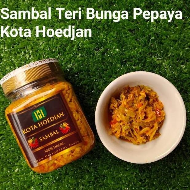 

SALE PRODUK [READY SIAP KIRIM] TERI MEDAN + BUNGA PEPAYA - SAMBAL KOTA HOEDJAN TERLARIS