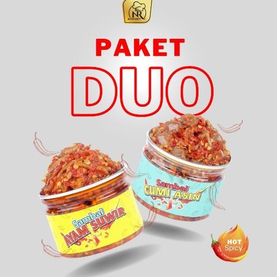 

SALE PRODUK NORIBET Paket Duo Sambal Cumi Asin - Ayam Suwir TERLARIS