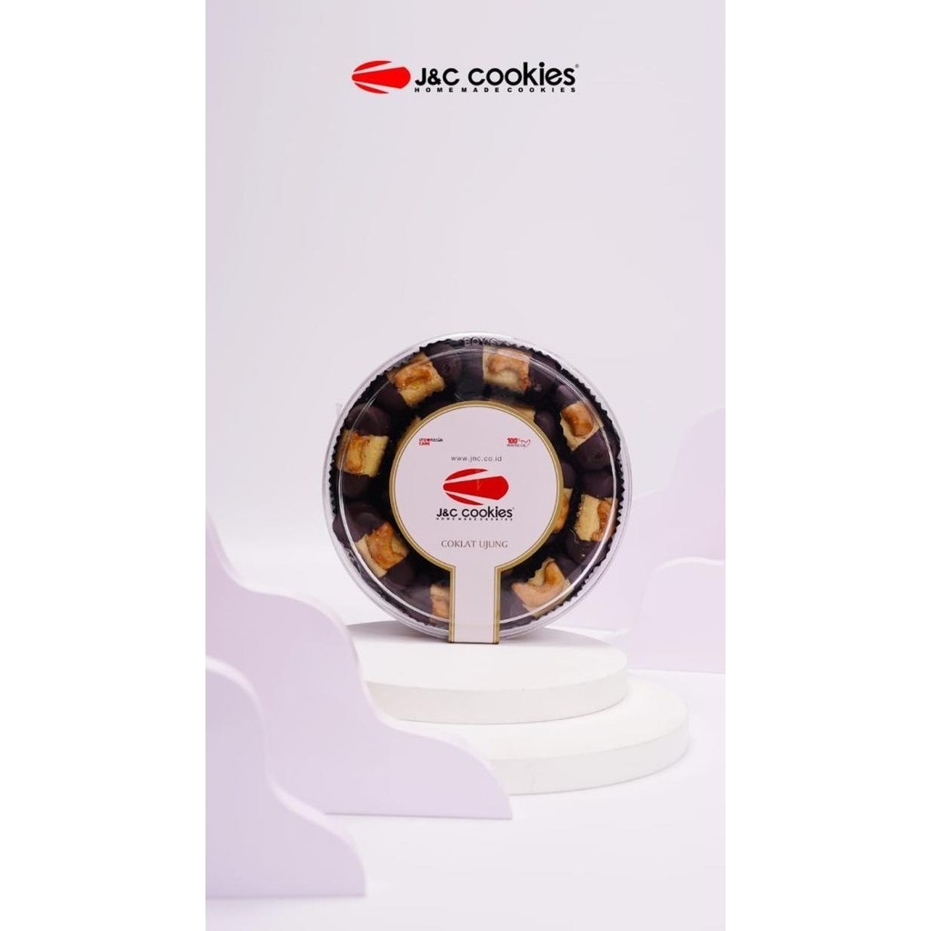 

New Sale Kue Cokelat Ujung Kue Kering Jnc Cookies Kue Lebaran Toples Regular J& Original