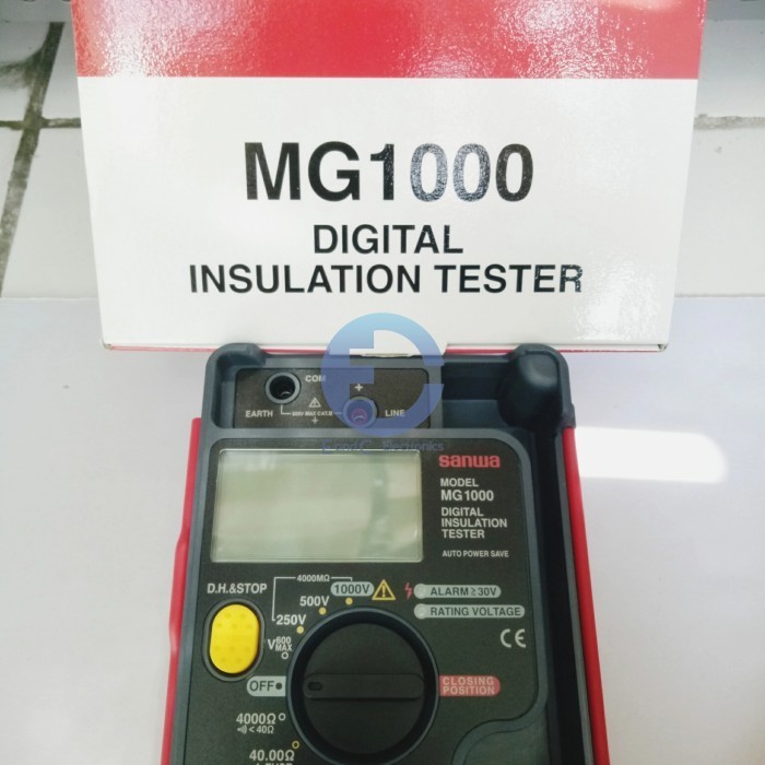 Digital Insulation Tester Original By Sanwa Mg-1000