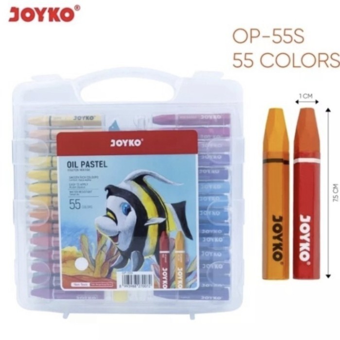 

Hadir Crayon Joyko 55 Warna / Crayon Joyko Oil 55 Warna Limited