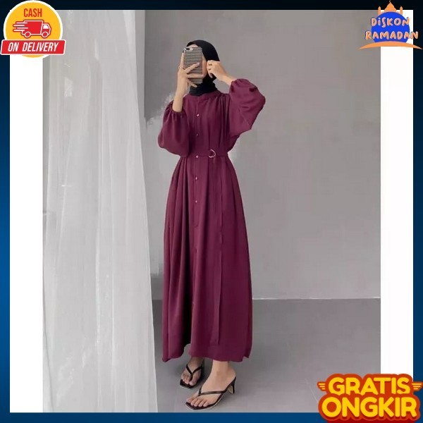 Premium Gamiss Gahmis Loebaran Terbaru Drees Idulfitri Dewasa Import Muslimah Terbaru 2024 Gamus Rem