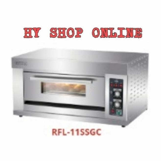 Oven Bakery Gas Getra 1 Deck Rfl-11Ss #Gratisongkir Bungascapture