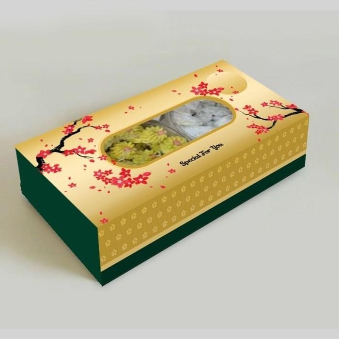 

Box Cake Lebaran Fitri Kardus Toples Kue Kering 250 Gr Isi 2 Hampers 056