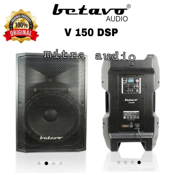 Speaker Aktif 15 Inch Karaoke Betavo V 150 Dsp V150 Dsp Memdahayu