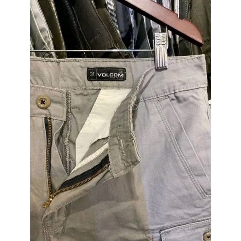 PREMIUM DRILL celana pendek cargo branded berkualitas/Celana cargo pendek pria di atas lutut full