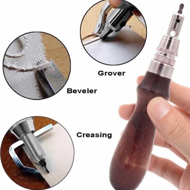 

Leather Craft Tools Alat Diy Kulit 7In1 Stitching Sewing | Opheliazulaikastore