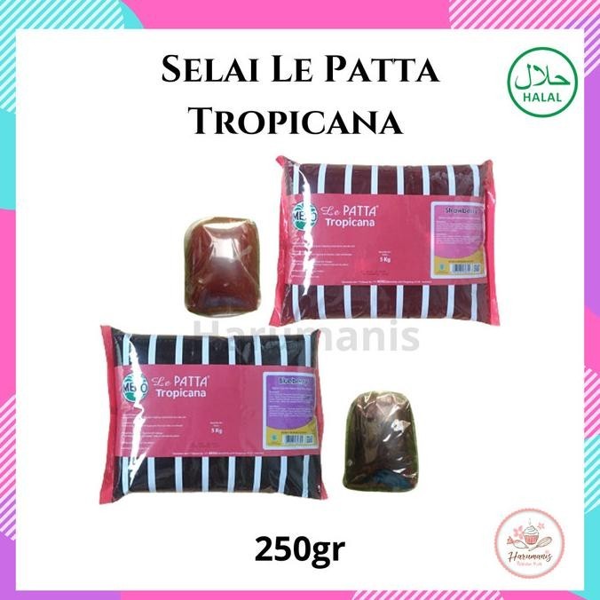 

] Selai Le Patta Lepatta Tropicana Filling Topping Repack 250gr