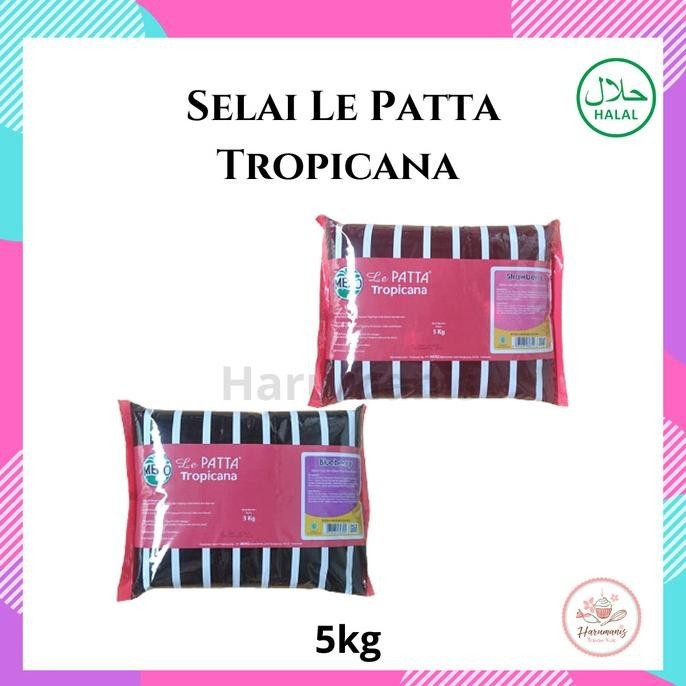 

Ready stock] Selai Le Patta Lepatta Tropicana Filling Topping 5kg