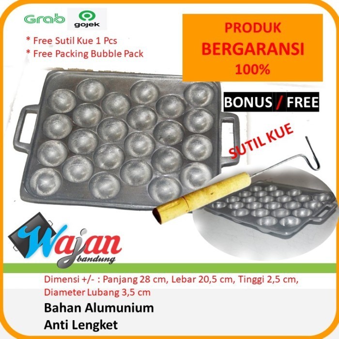 Terlaris Wajan Cetakan Penggorengan Pembuat Takoyaki Dan Telur Puyuh Cubit Promo Terbaru