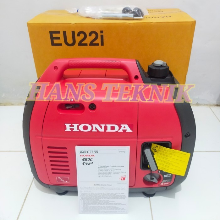 Genset Honda Eu22I Generator Listrik Bensin 2000 Watt Eu 22 I Original Original Dan Terpercaya