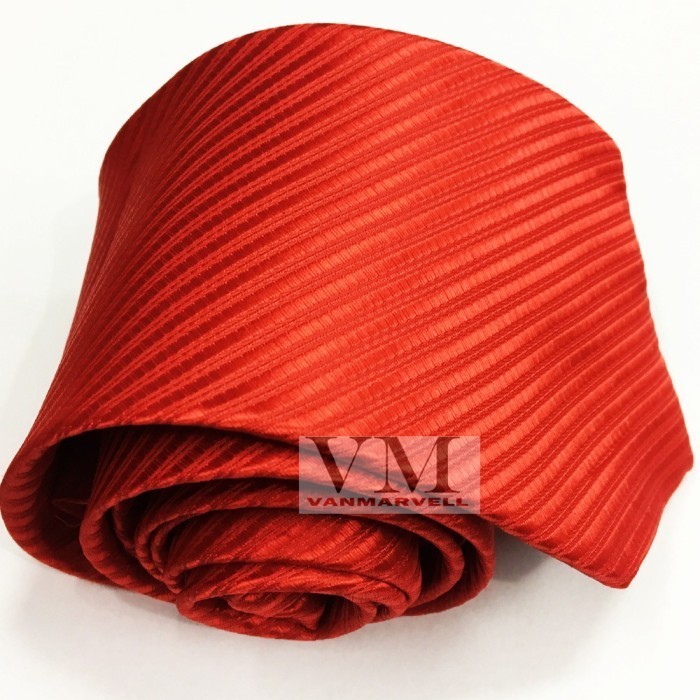 Vm Dasi Merah Cabe Dasi Merah Polos Garis