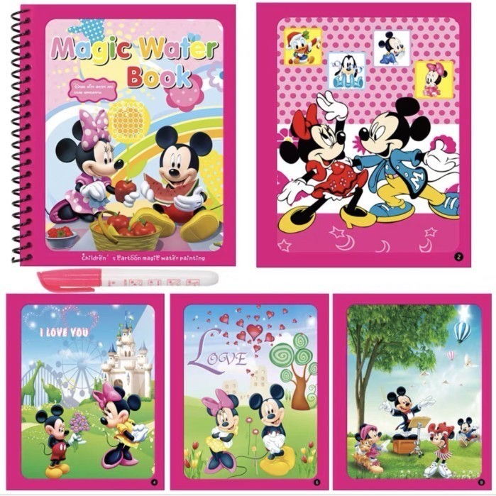 

Terlaris Buku Mewarnai Magic / Magic Water Colouring Book Promo Terbaru