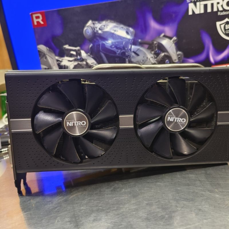 vga gpu amd radeon sapphire rx580 nitro+ gddr5 8gb