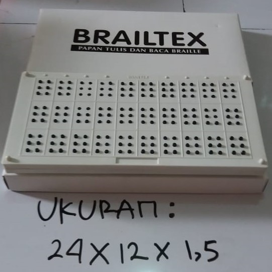 

Brailtex Braille Text Brailletext Alat Bantu Tulis & Baca