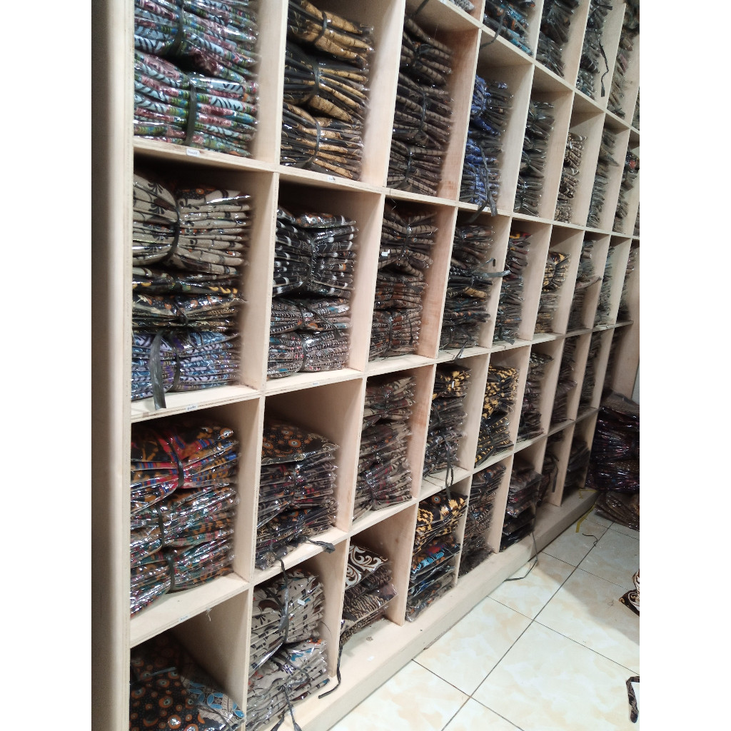 [THE NEWEST COLLECTIONS] Atasan Wanita Baju Tunik Batik Jumbo Size M L XL XXL 3XL 4XL LD 130cm Tunik